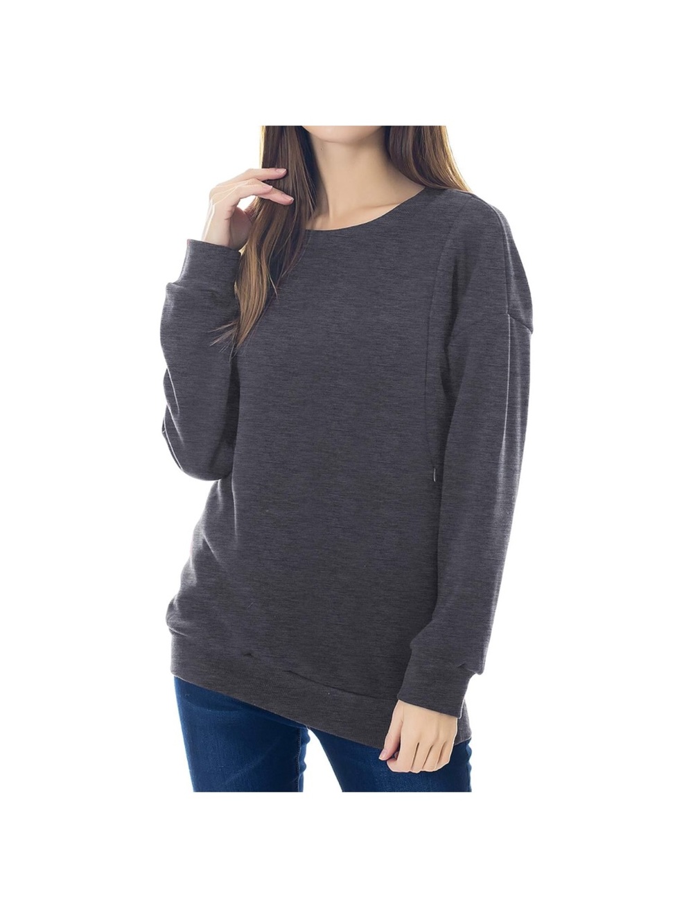 Lot of 2 Smallshow nursing/breastfeeding sweatshirts - Picture 9 of 10